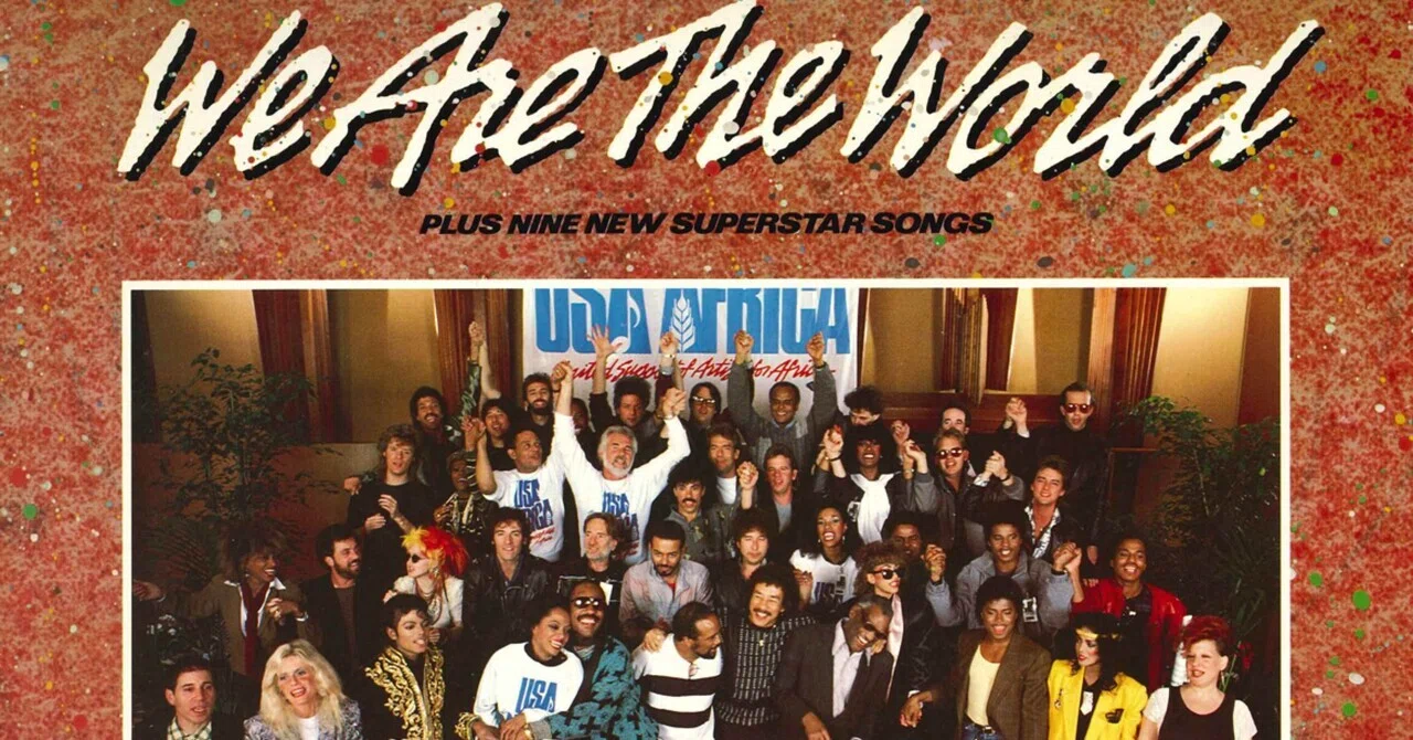 Band Aid〜USA For Africa〜Live Aid｜SkyBlue⚽️