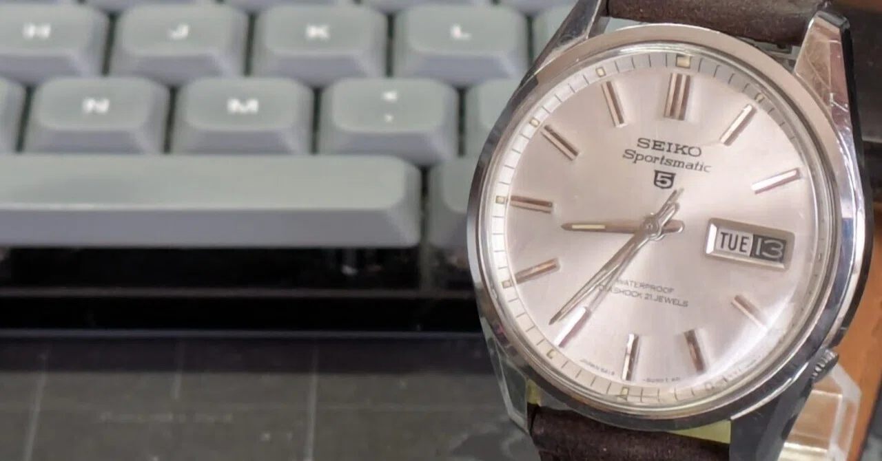 ととこ　天然石 No.281 | Seiko | 6619-8120 | 油脂固着を洗浄する時計｜とある猫好き
