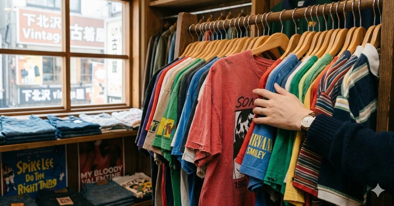 10秒で判別。古着屋のレギュラーTシャツを「一生モノ」に変える 