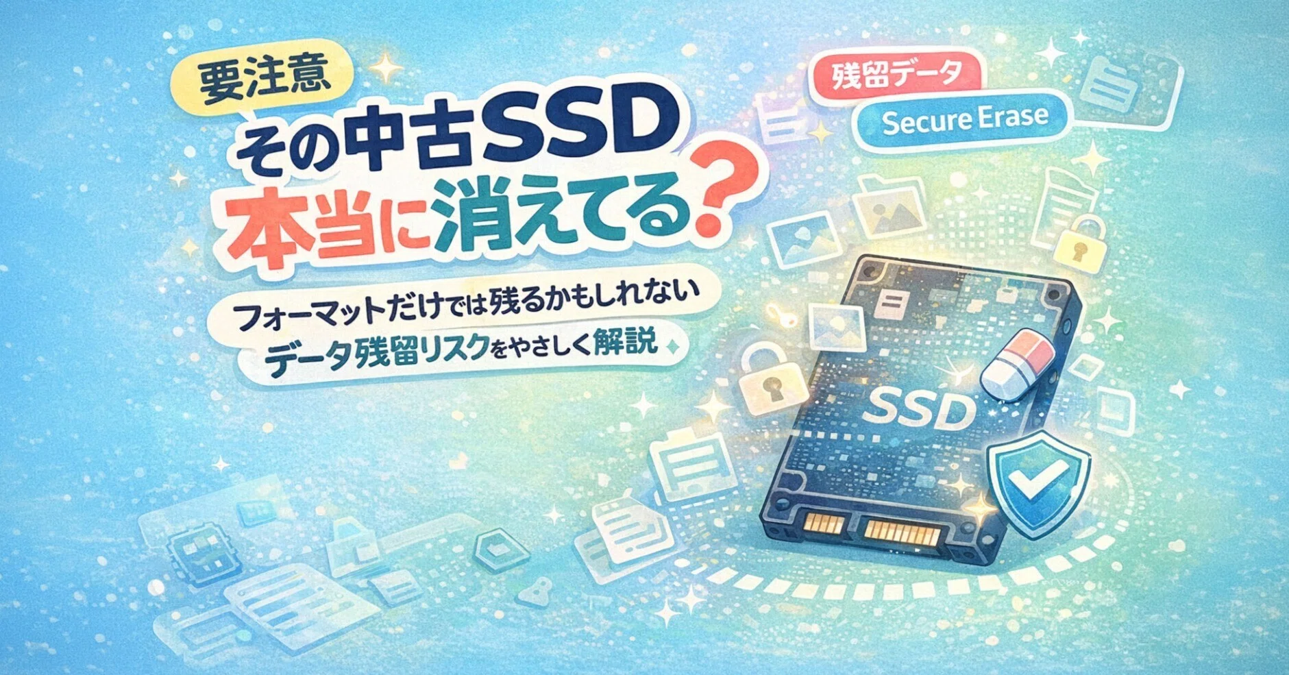SSD 1TB データ消去済み Samsung Secure EraseでSSDデータを復元不可の完全消去する | プロガジ