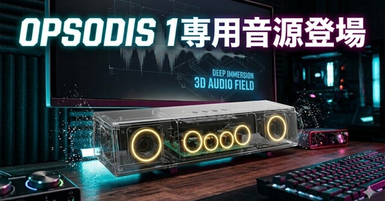 OPSODIS1 スピーカー opsodis 1 立体音響スピーカー OPSODIS 1