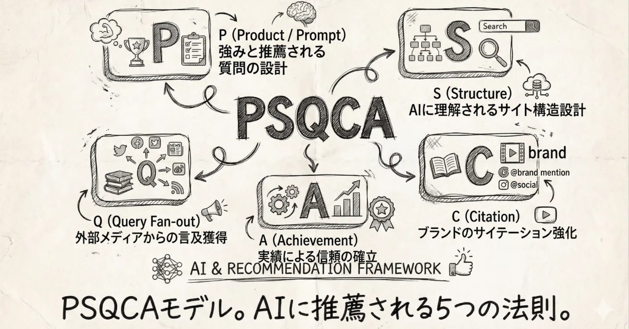 LLMOのフレームワーク『PSQCA+Eモデル』とは？【SEO（LLMO）哲学#10】｜鳥越凌＠SEO（LLMO）職人