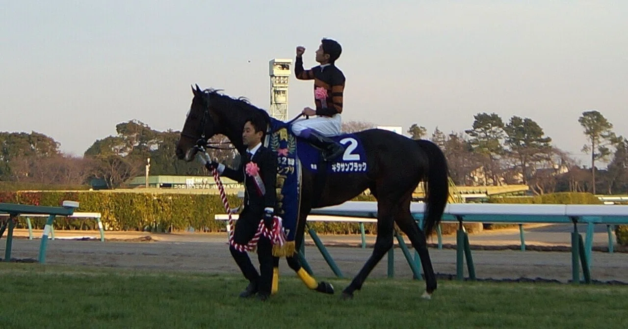 傘松と馬 あの名馬のラストランで、レジェンドが天空に捧げたガッツポーズの意味