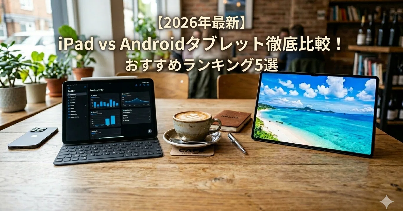 2026年最新】iPad vs Androidタブレット徹底比較!おすすめランキング5 2026年最新】iPad vs Androidタブレット徹底比較!おすすめランキング5