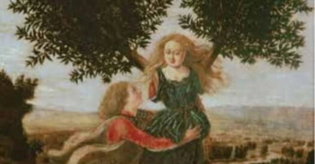 名画『アポロンとダフネ』、ロマンチックに見える男女2人の決して