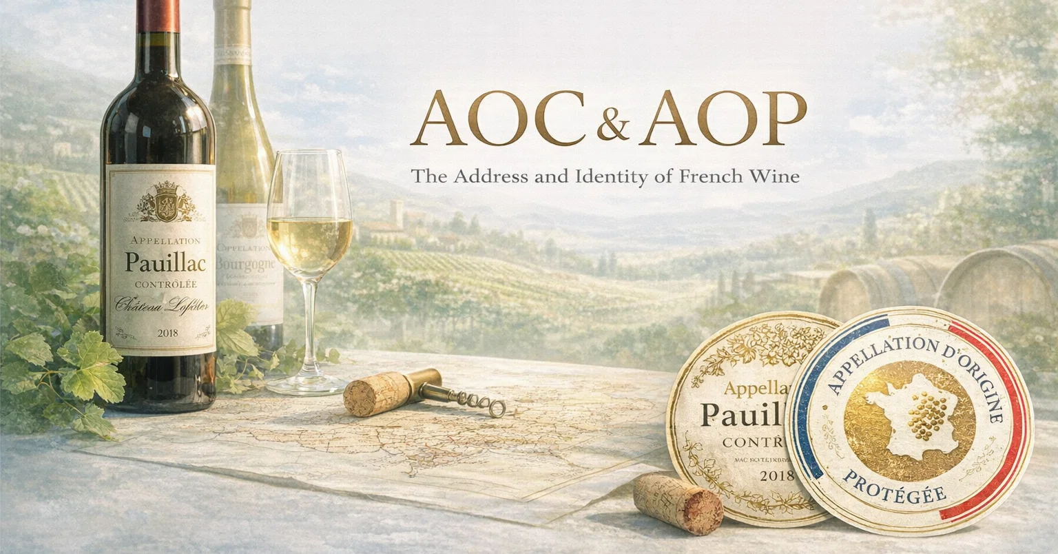 ラベルの向こう側 #04｜「AOC」と「AOP」——フランスワインの住所と身分