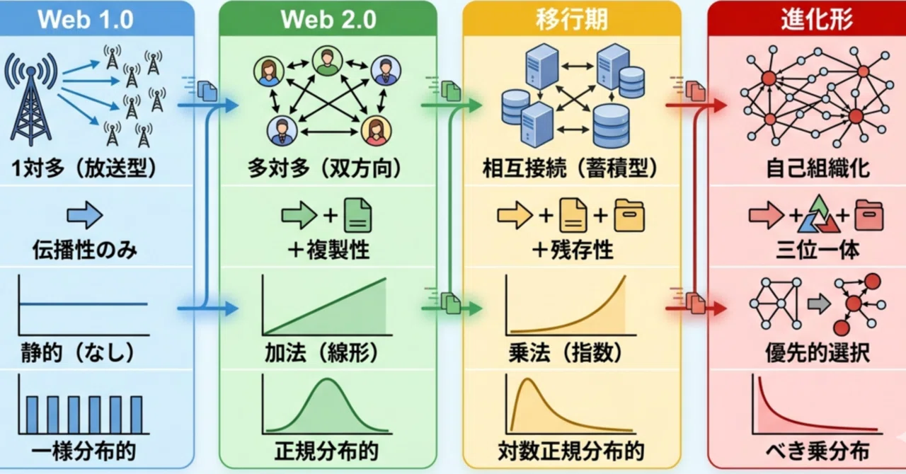 情報の「三位一体」が組織を進化させる ─ Webの変遷に学ぶ、知が 