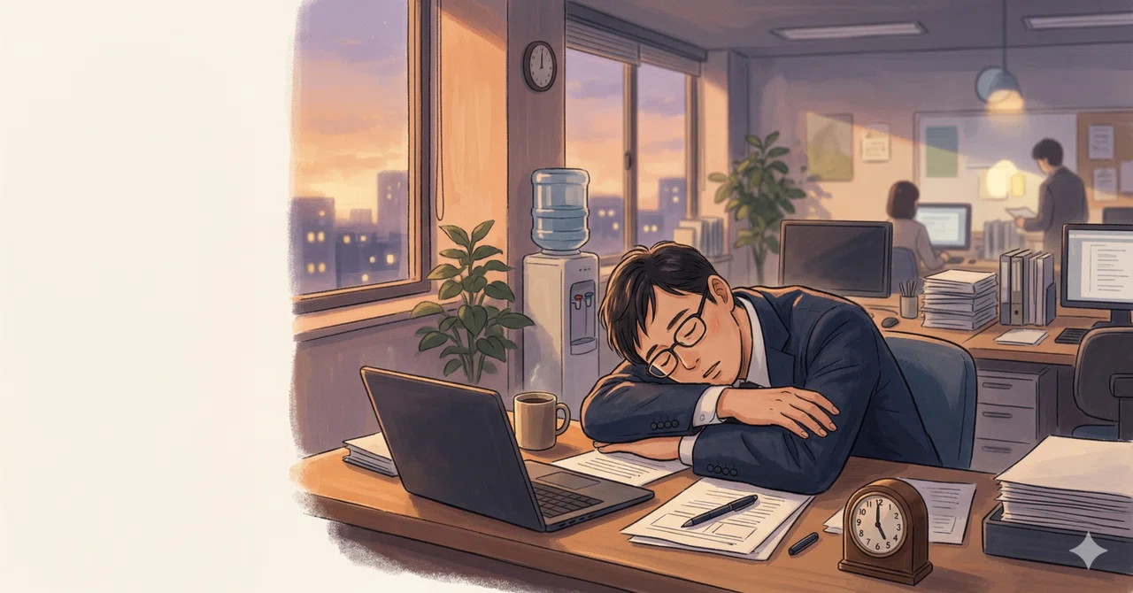 The Man Whose Life Was Ruined by Napping｜うさぴこ