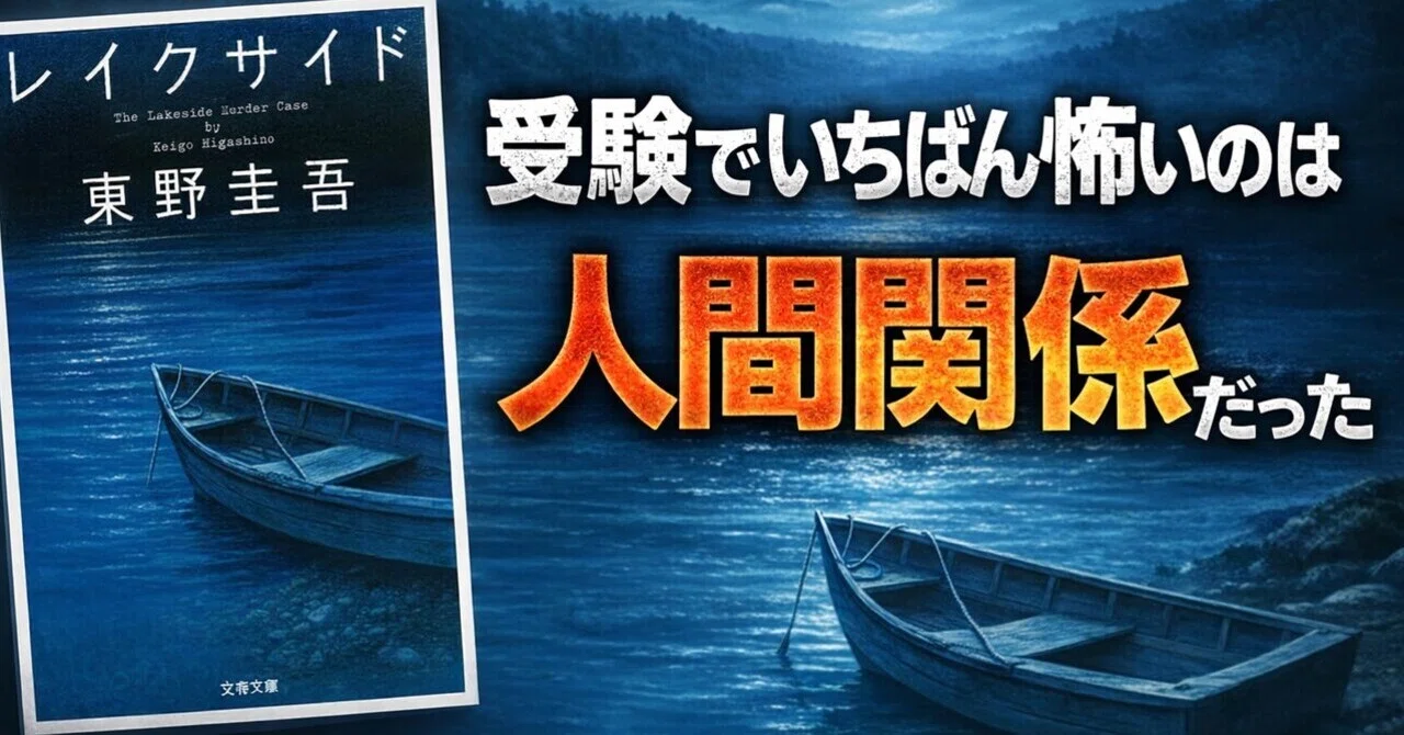 書評】 レイクサイド 東野圭吾｜うさとものひとり言