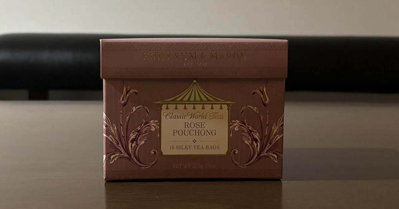 FORTNUM & MASON】 ROSE POUCHONG｜お茶ログ｜I LIKE MY STYLE
