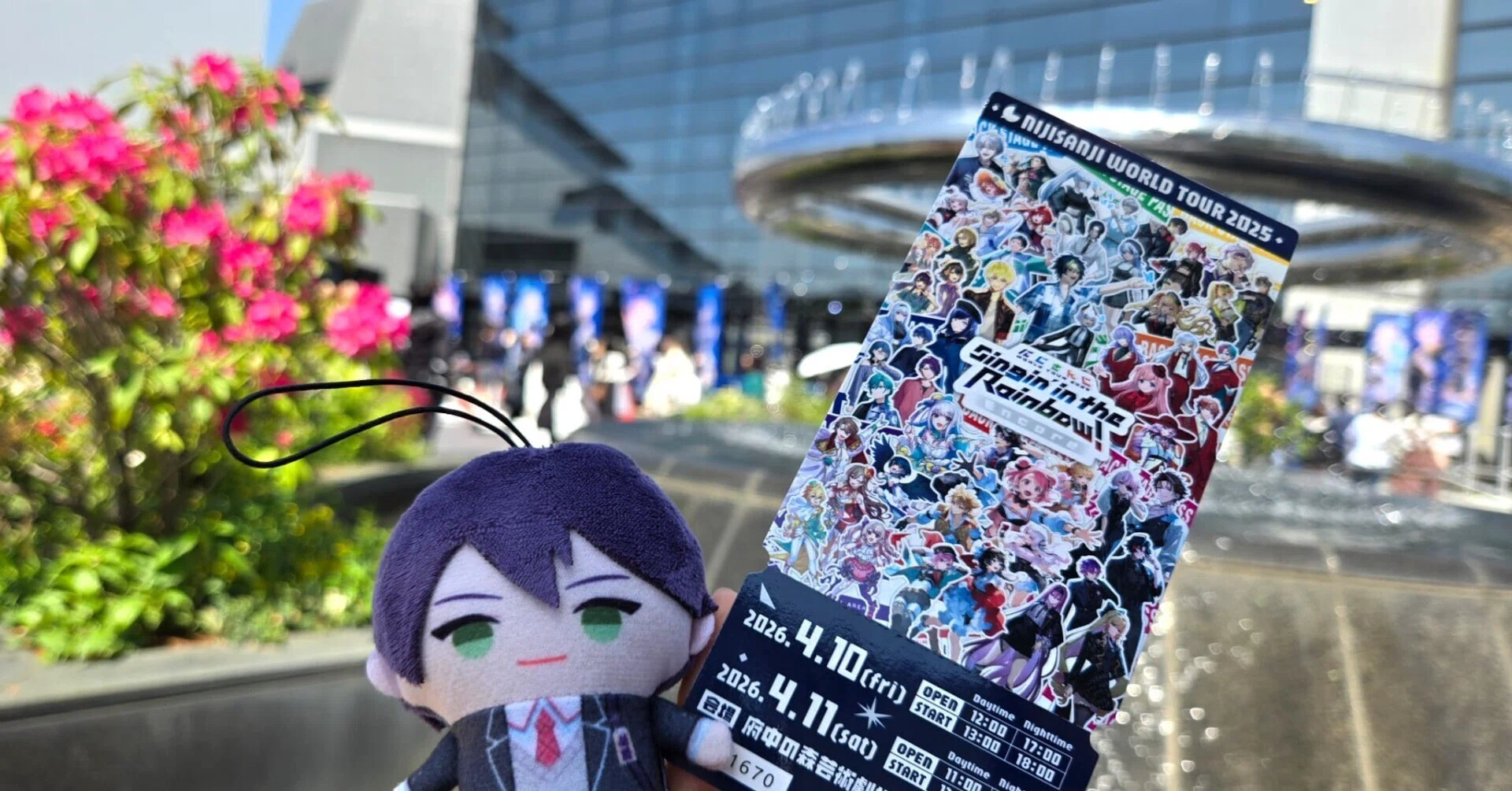 にじさんじ WORLD TOUR 2025 Singin' in the Rainbow！ Encore に行っ