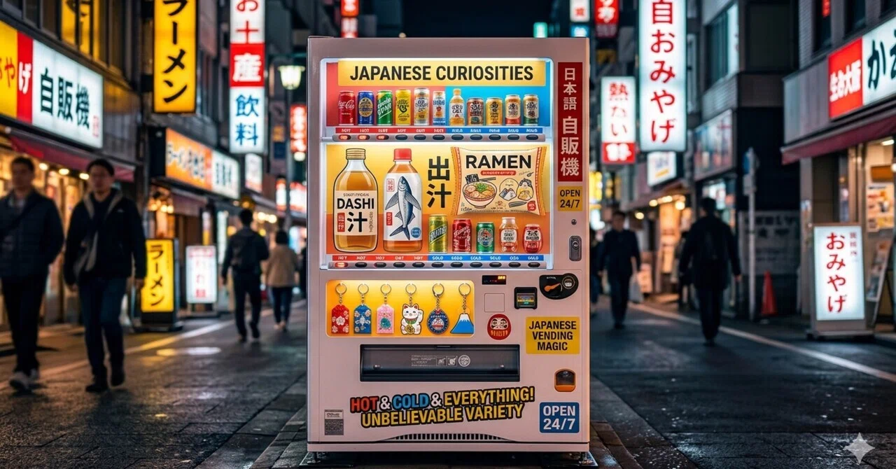 【Cultural Curiosities】Japan's Unbelievable Vending Machines: Selling ...
