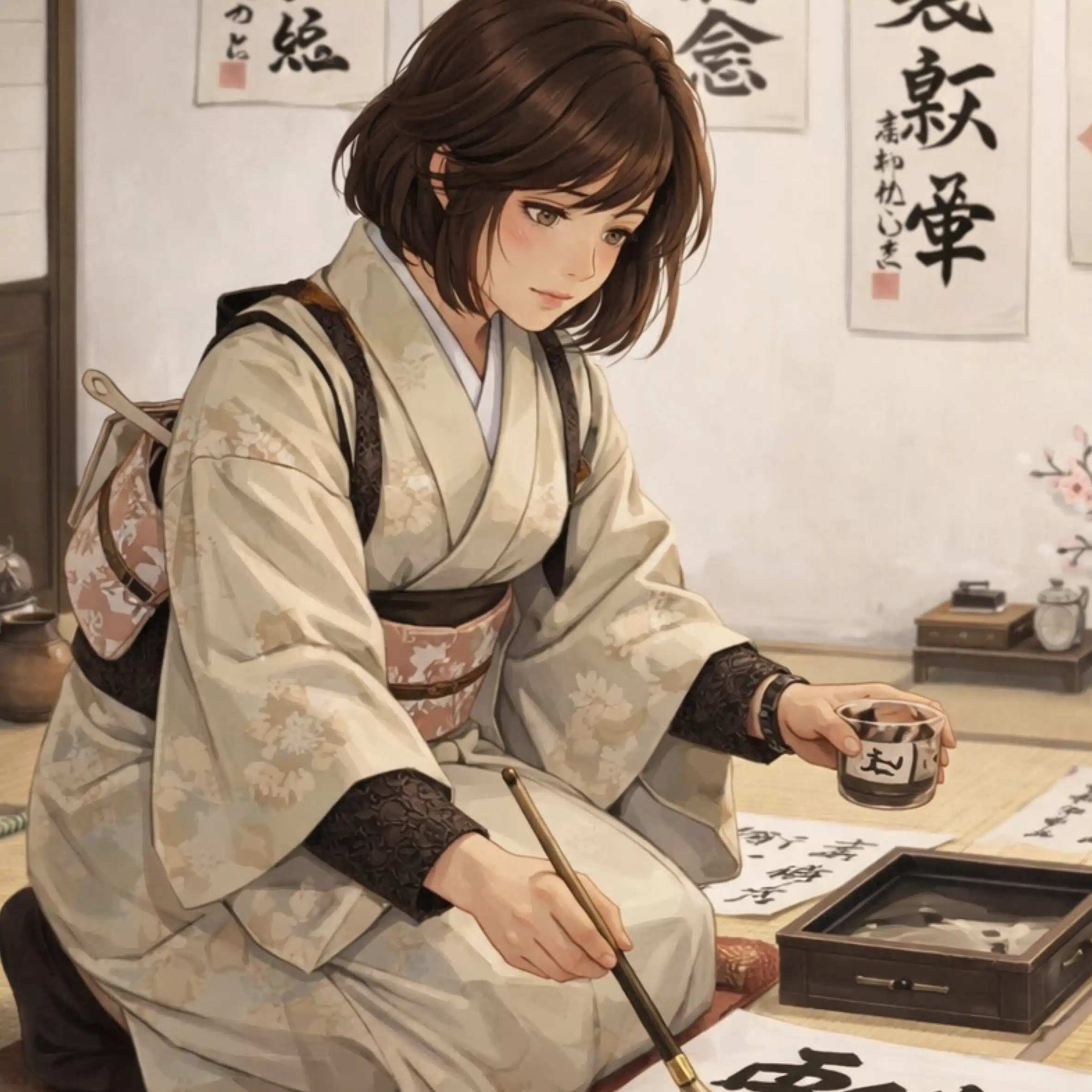 いごこち筆【幸せを呼ぶゆきえもじインストラクター】名前を絵文字で可愛く書ける筆文字アーティスト