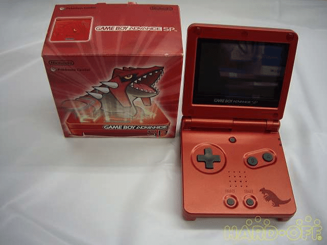 ゲームボーイアドバンスSP グラードン エディション、ポケモン