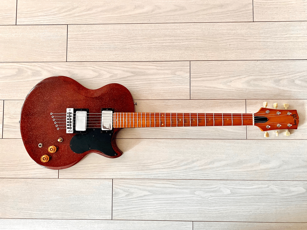 ギター Gibson L6 custom Freedom Custom Guitar Sp.Parts Stainless FRET｜asakUSA武工房