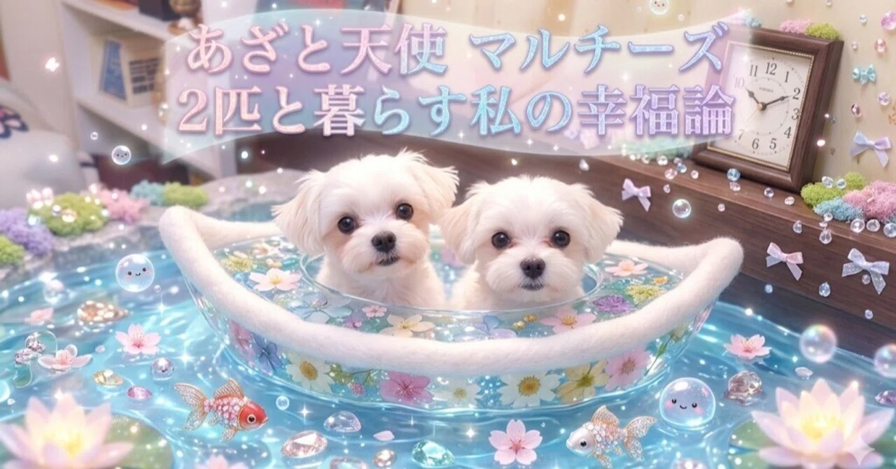 Cunning Angels: My Theory of Happiness Living with Two Maltese｜ウルリノ