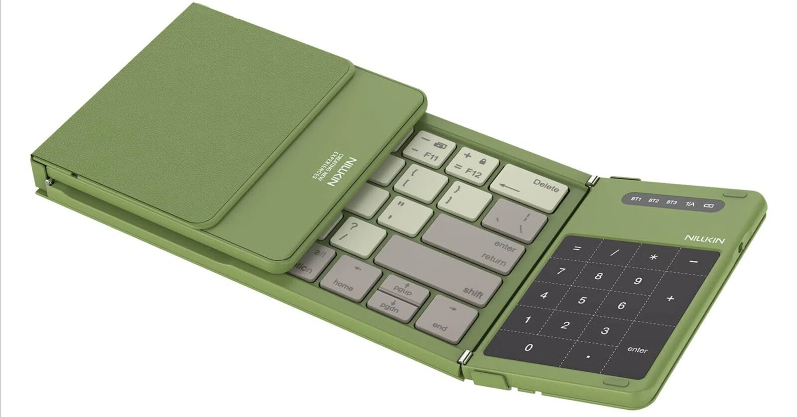 Nillkin Cube Pocket Keyboard 本体 Nillkin Cube ポケット折りたたみキーボード＆FiberSnap トリプル
