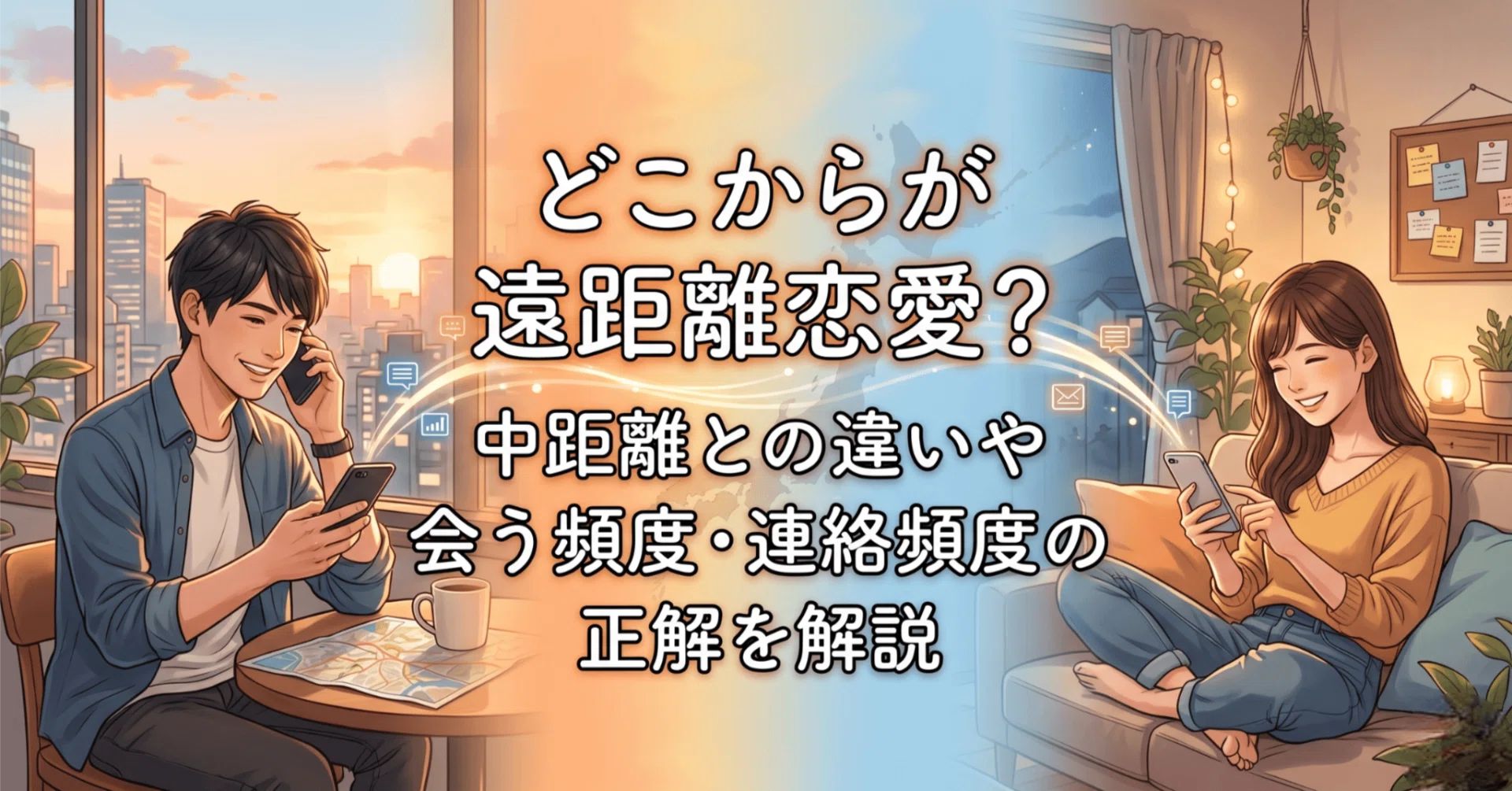 遠 距離 会う 頻度