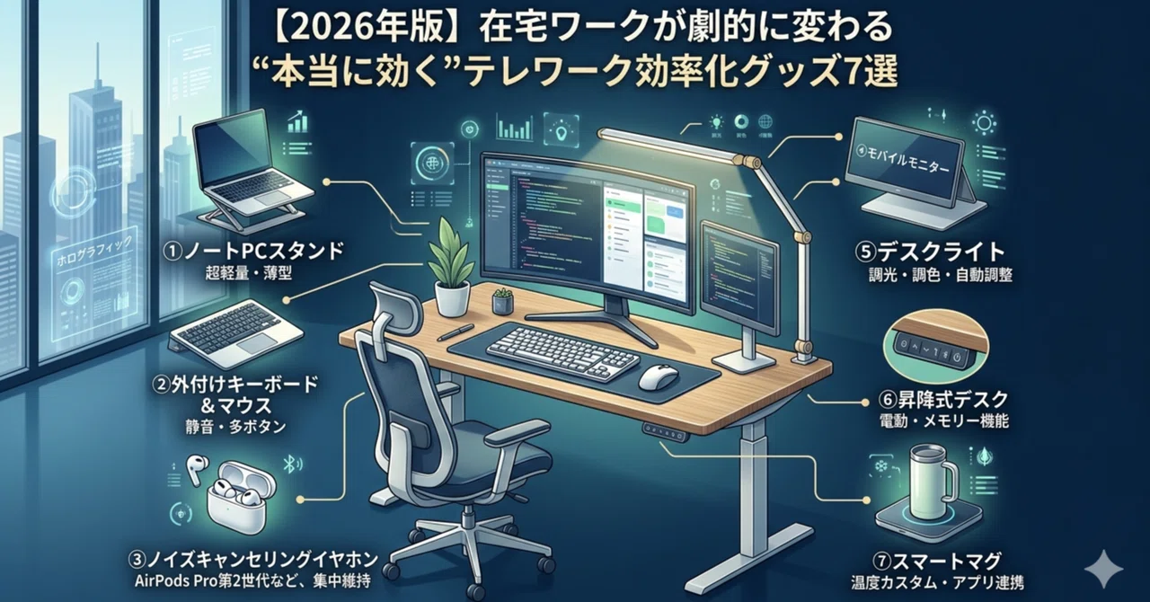 [2026 Edition] 7 'Truly Effective' Telework Efficiency Gadgets That ...