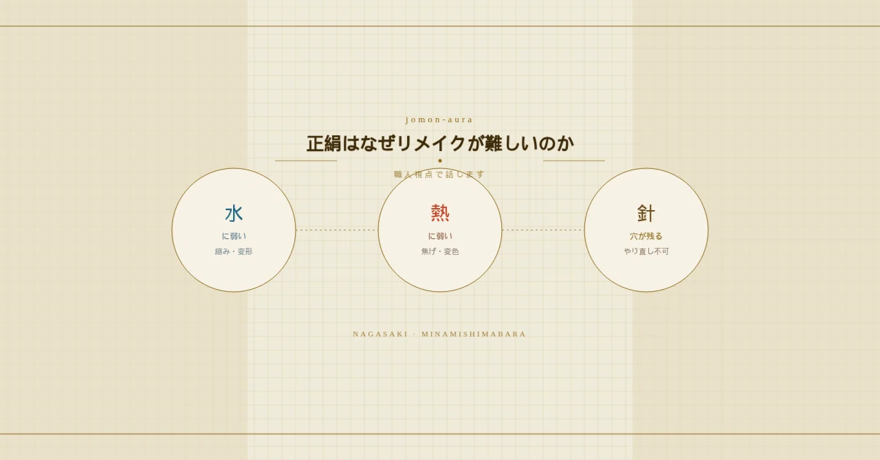 4. Why is pure silk (shoken) difficult to remake? — A craftsman's ...