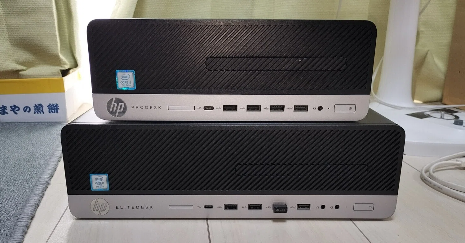 散々擦られ続けてきたネタ：メーカー製PCを改造するヤツ（HP EliteDesk