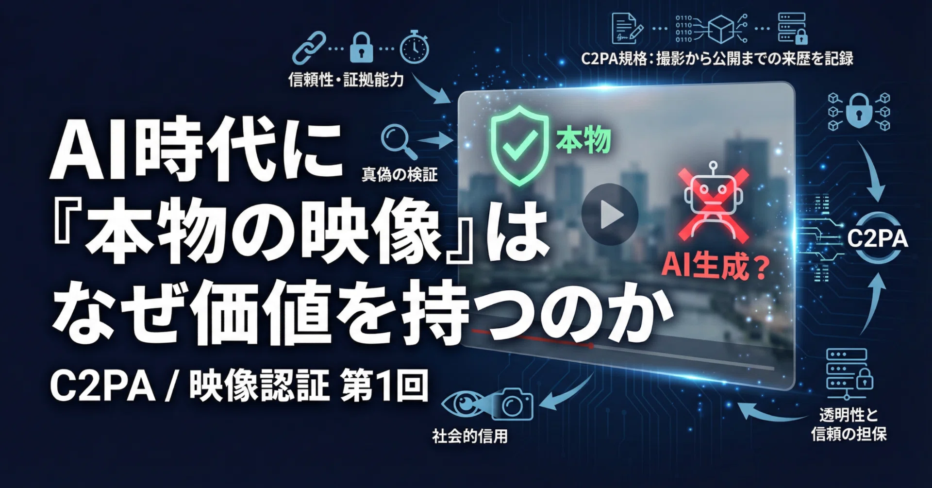 第1回 / 全12回】AI時代に「本物の映像」はなぜ価値を持つのか｜notty