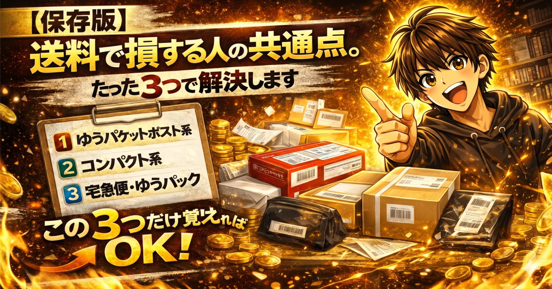 保存版】送料で損する人の共通点。たった3つで解決します｜メルカク