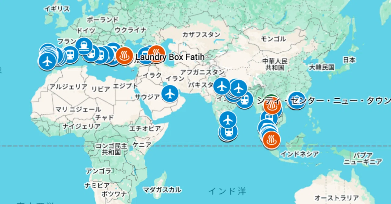 全文無料】3ヶ月弱のユーラシア横断旅の総括（概要・意識してたこと