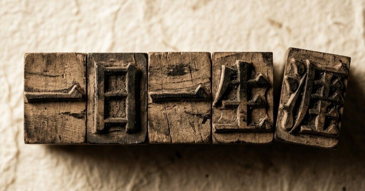 「一日一生」と「一日一生涯」から考える、言葉と愛国の距離