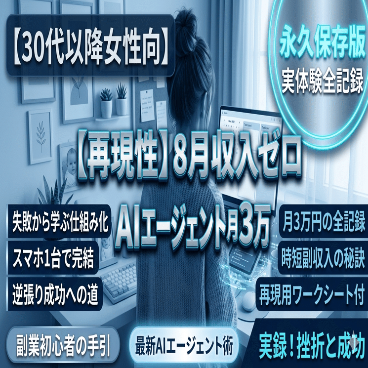 【再現性あり】AIで毎月3万円の副収入を作る方法 月3万円の副業収入をAIで作った全手順——「何をどう使うか」を包み隠さ