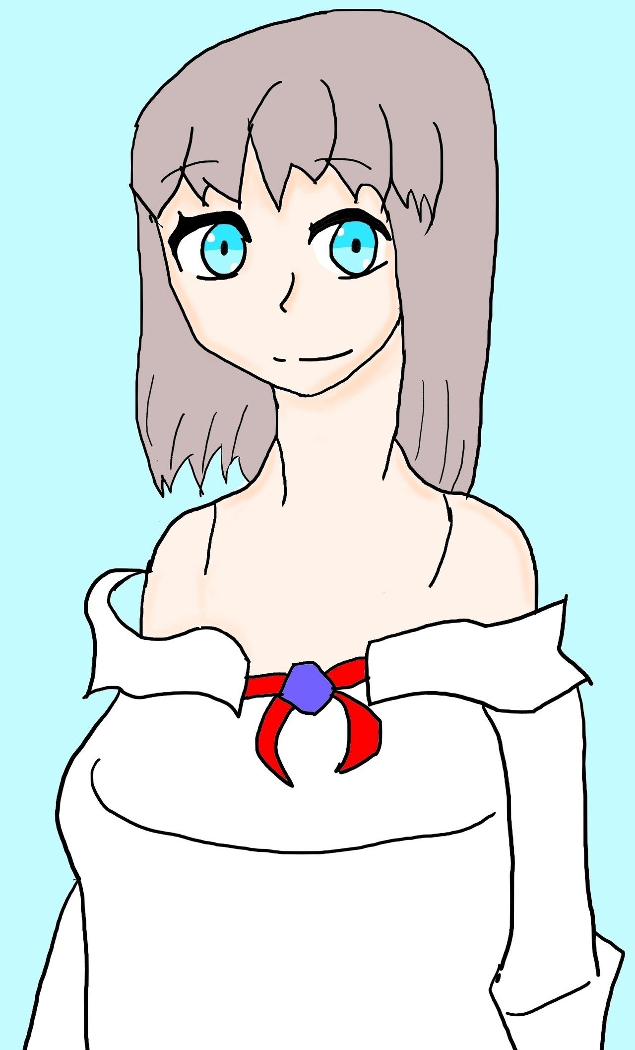 ヘスティアちゃんの服の真似してみたけど例の紐がなくて肩出しの服になってしまった 雨を呼んでる月 Note ヘスティアちゃんの服の真似してみたけど例の紐がなくて肩出しの服になってしまった 雨を呼んでる月 Note