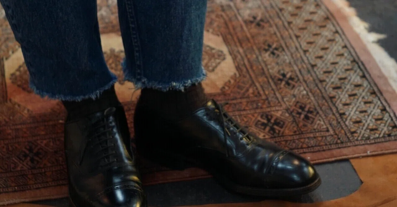 Leather shoes and denim. The 3 models our shop recommendsnishi  tomoyuki"