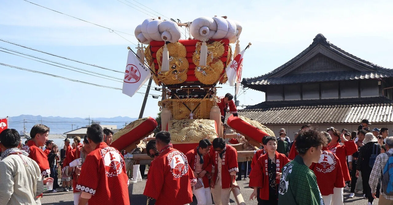 西上太鼓台 2026年4月11日撮影｜シゲちゃん/夢ハウス山里