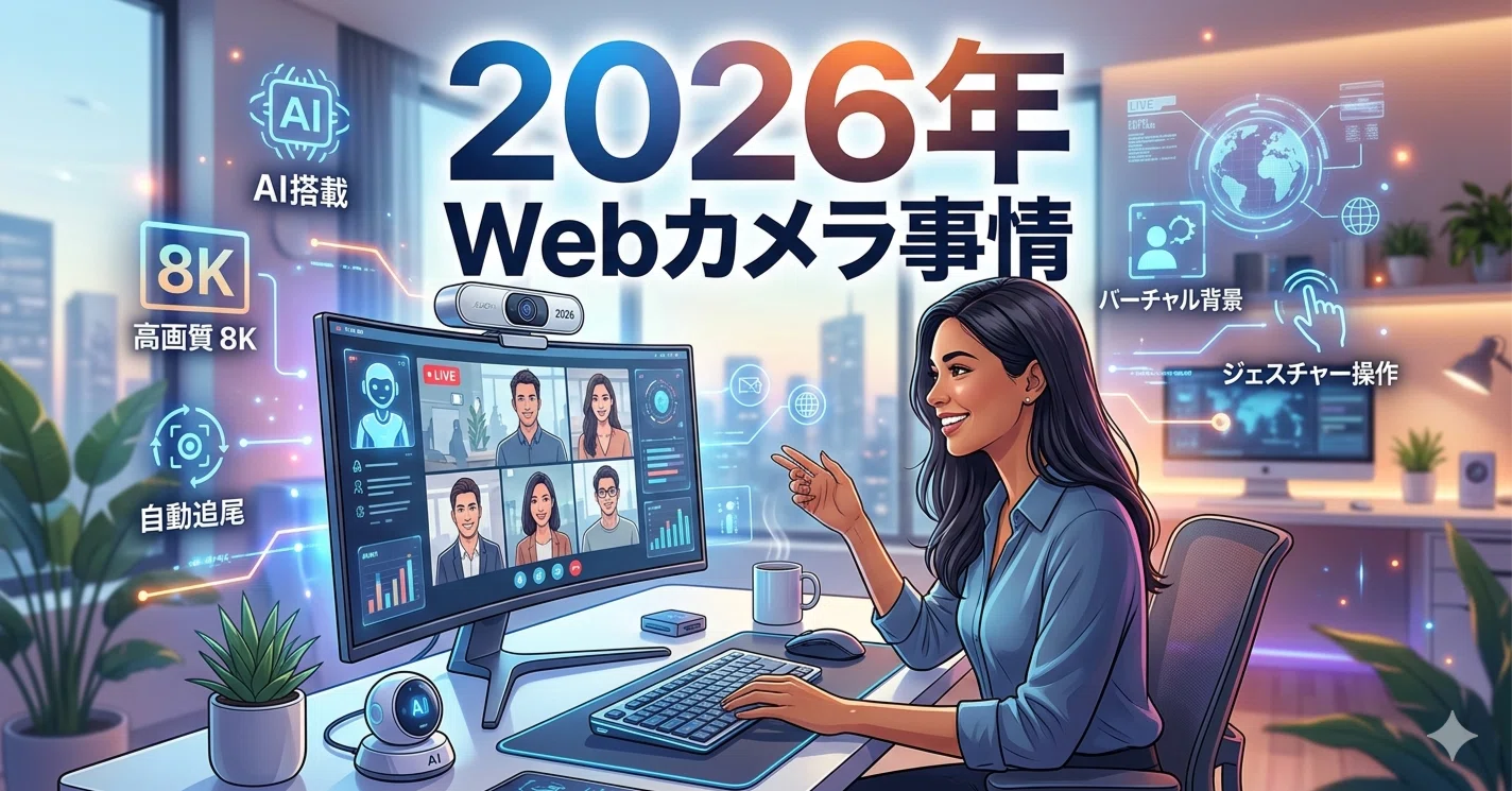 2026年のWebカメラ事情｜ジョイフル
