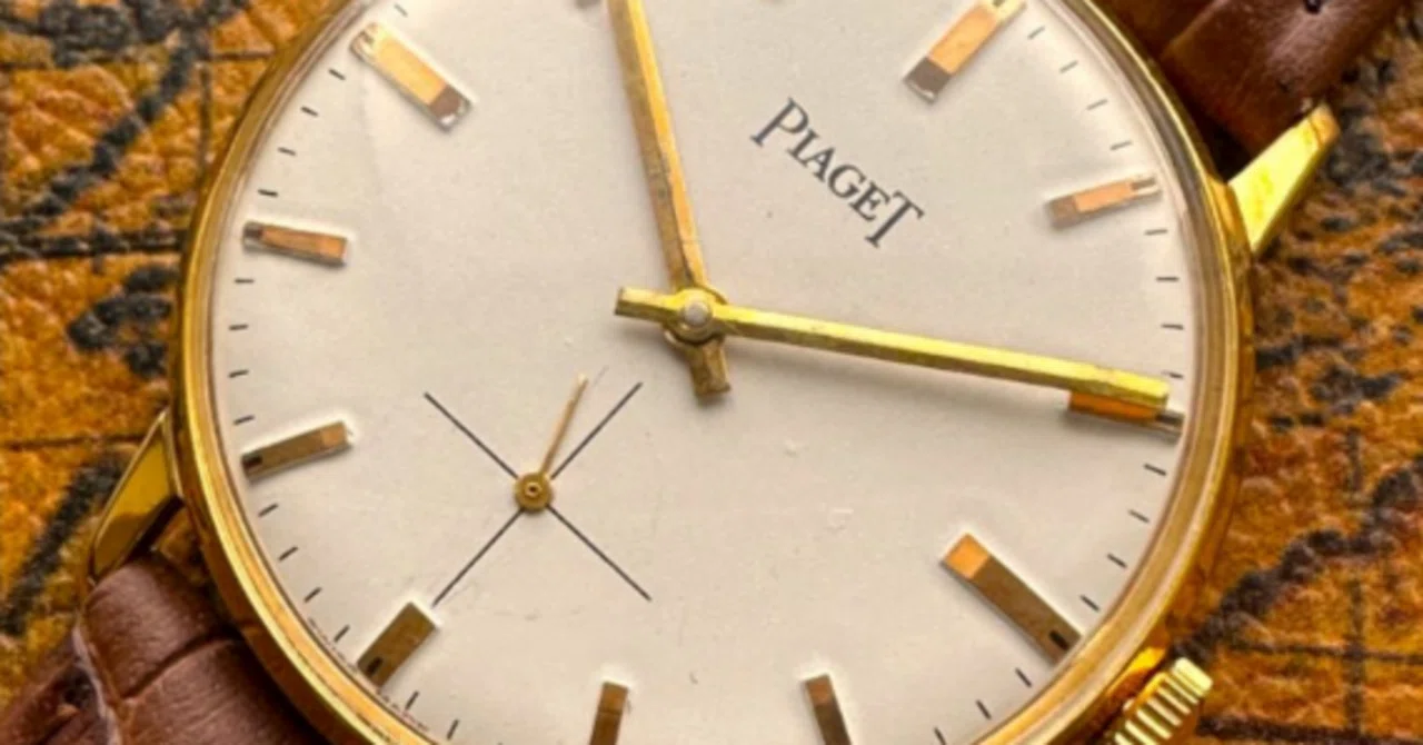 36.PIAGETの原点を感じるアンティーク時計― 1940〜50年代頃の手巻き
