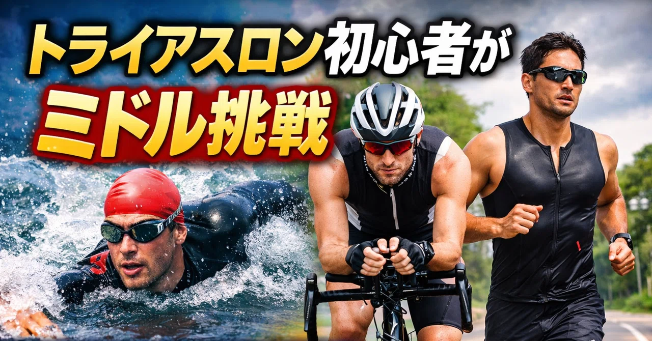 トライアスロン初心者がミドルに挑戦【伊勢志摩77km】｜DAI