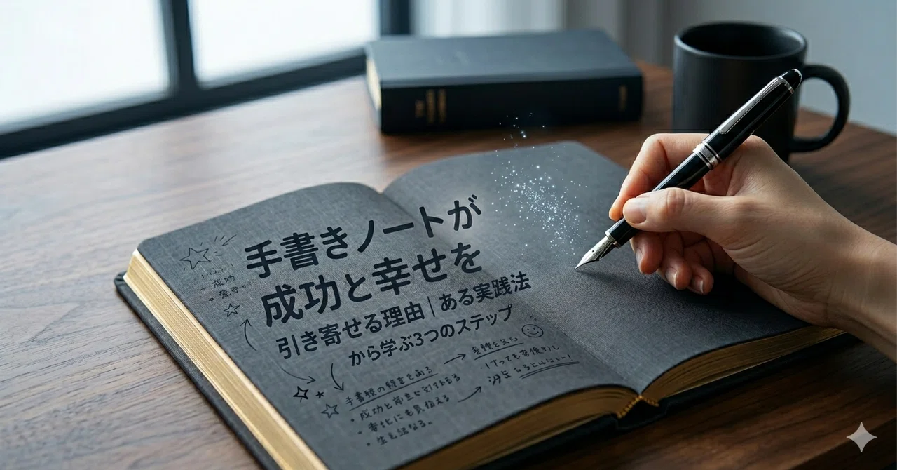 Pen Note Taking Key Why Handwritten Notes Attract Success and Happiness | 3 Steps Learned ...