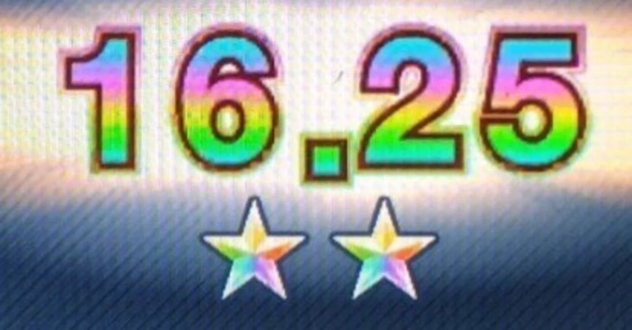 CHUNITHM X-VERSE-X レート16.25到達！(ベスト枠&新曲枠紹介)｜ゆ。