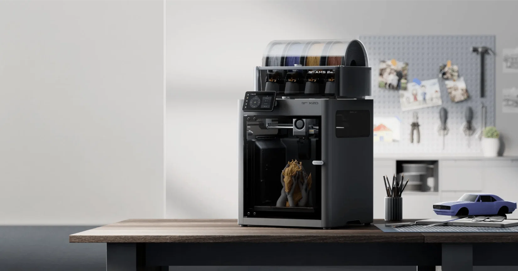 Bambu Lab X2Dが発表されたので、P2Sユーザー目線で比較してみる