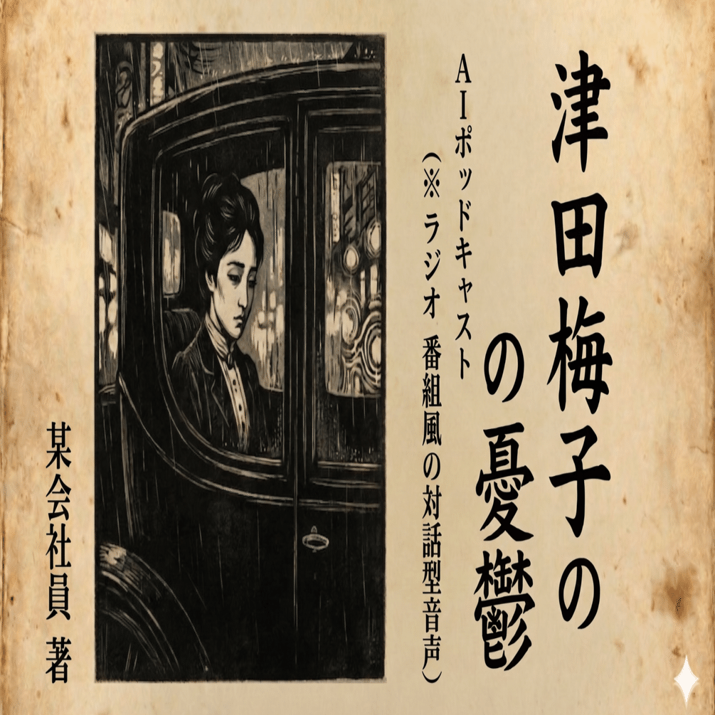 AIラジオ配信】純文学風・日常コメディ『津田梅子の憂鬱