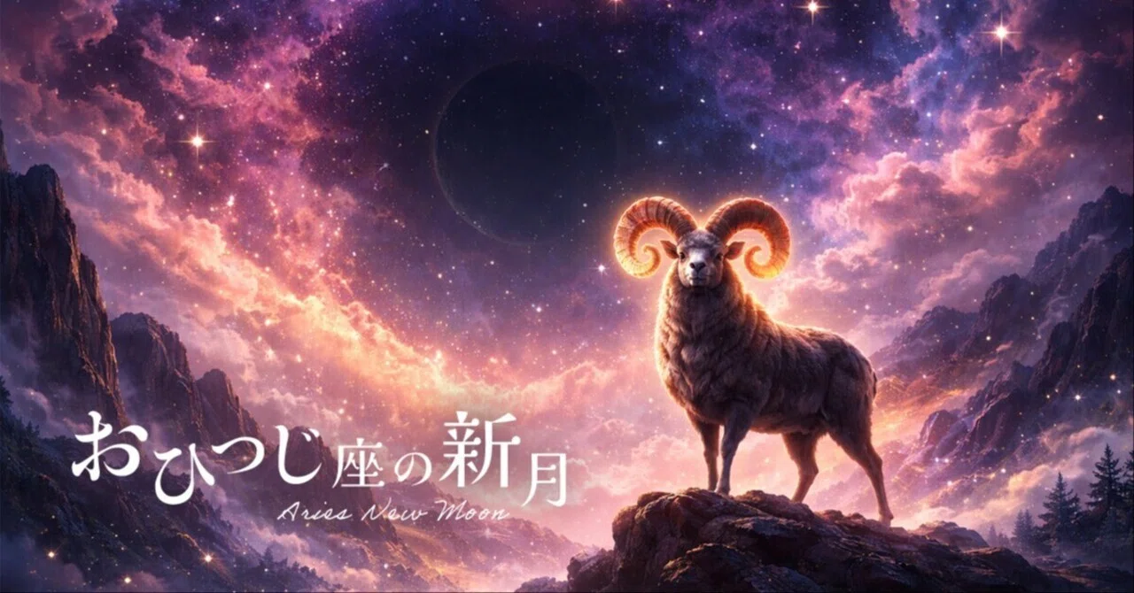 つぶやき】4月17日は牡羊座の新月。最初の一歩を踏み出してみよう！｜eri