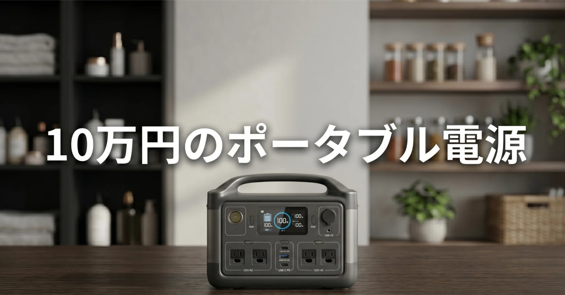 10万円のポータブル電源」を買う前に読め。EcoFlow・Jackery・Anker