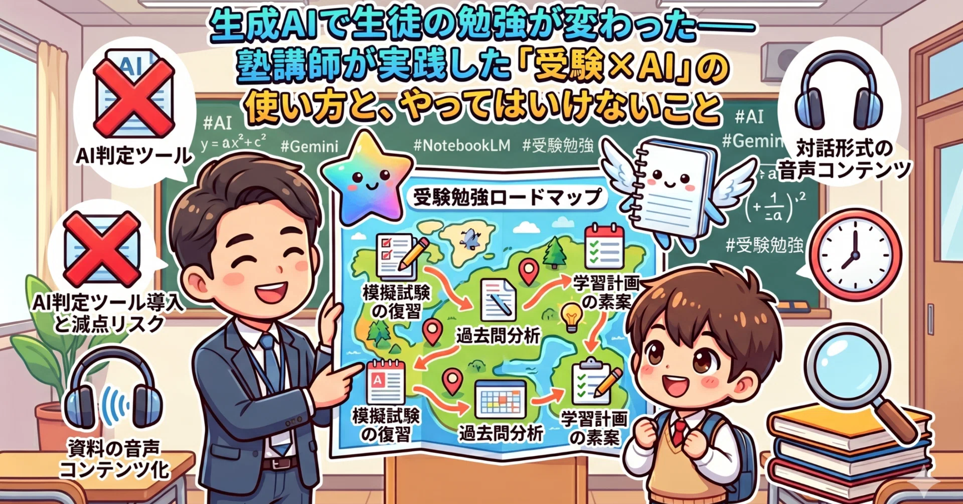 生成AIで生徒の勉強が変わった。塾講師が実践した「受験×AI」の使い方