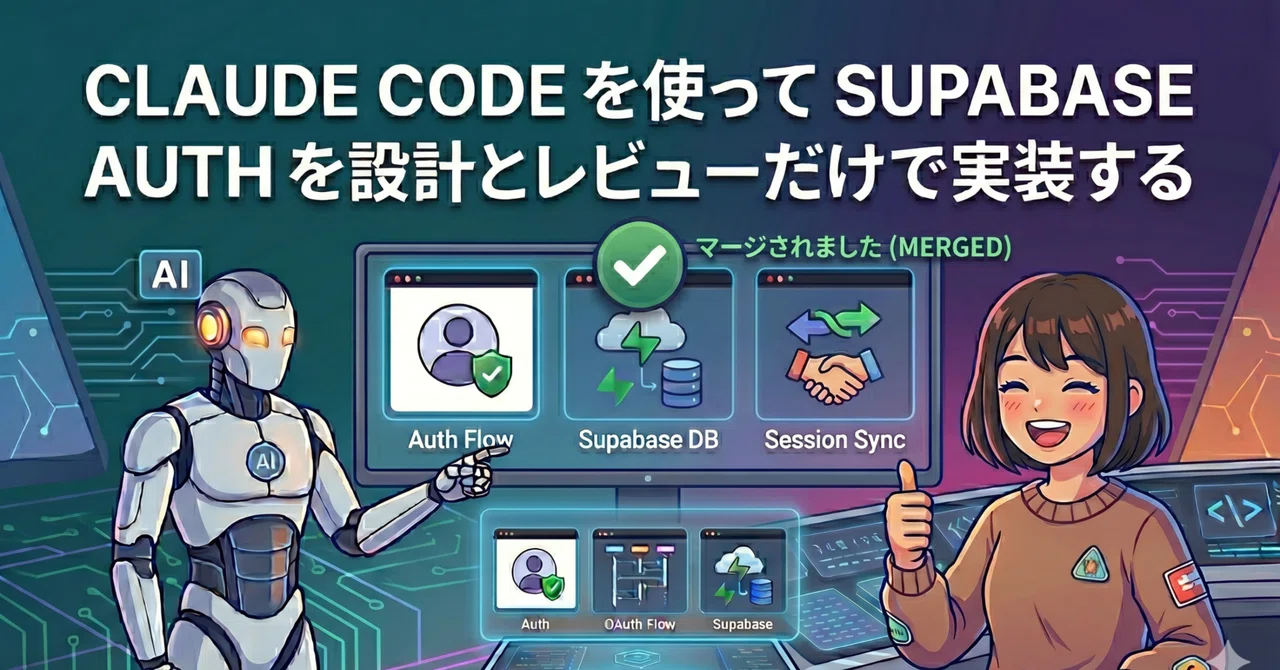 Implementing Supabase Auth using Claude Code through design and review ...