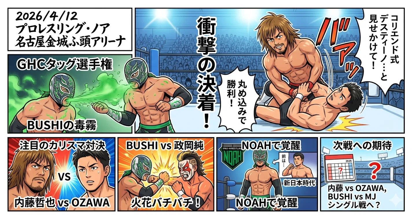 プロレス#18 APEX CONQUEST 2026 IN NAGOYA #2｜信じて行どうするおっさん