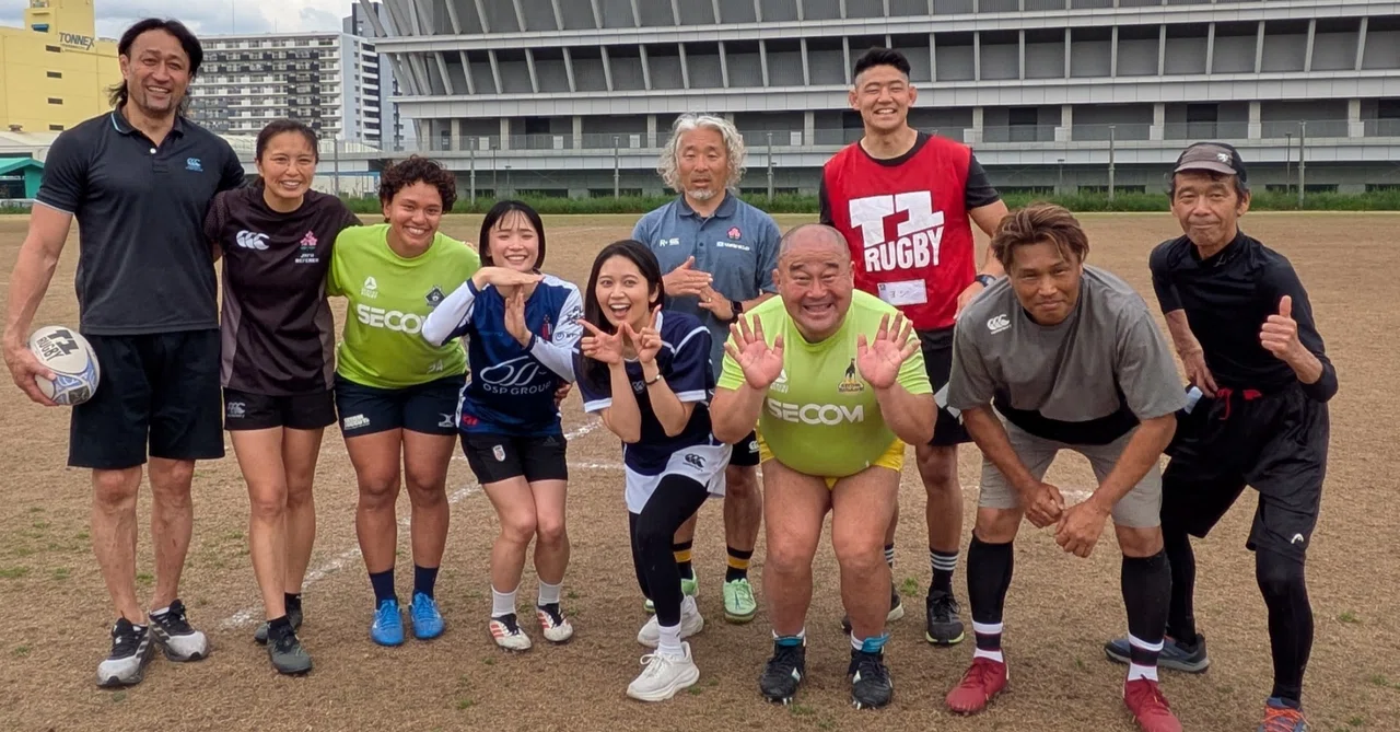 The T1 Rugby Experience was fun! ~Nobuhiko Otomo Tour de Rugby~｜ラグビー ...