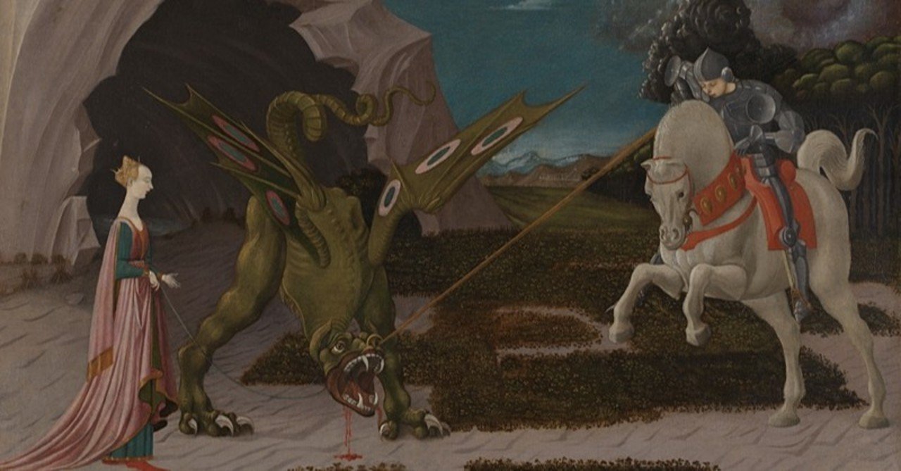 Art パオロ ウッチェロ 聖ゲオルギウスと竜 あなたの目を大切に 江六前一郎 Ichiro Erokumae Note Art パオロ ウッチェロ 聖ゲオルギウスと竜 あなたの目を大切に 江六前一郎 Ichiro Erokumae Note