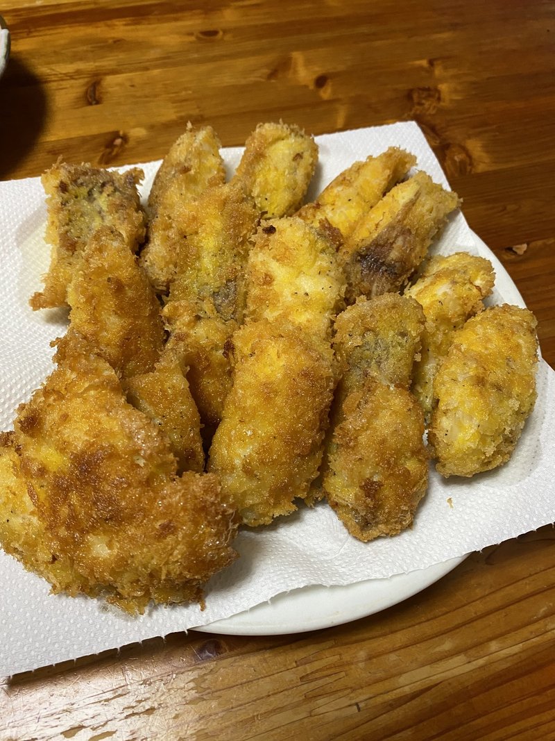 川の珍味雷魚を食べる かず Note