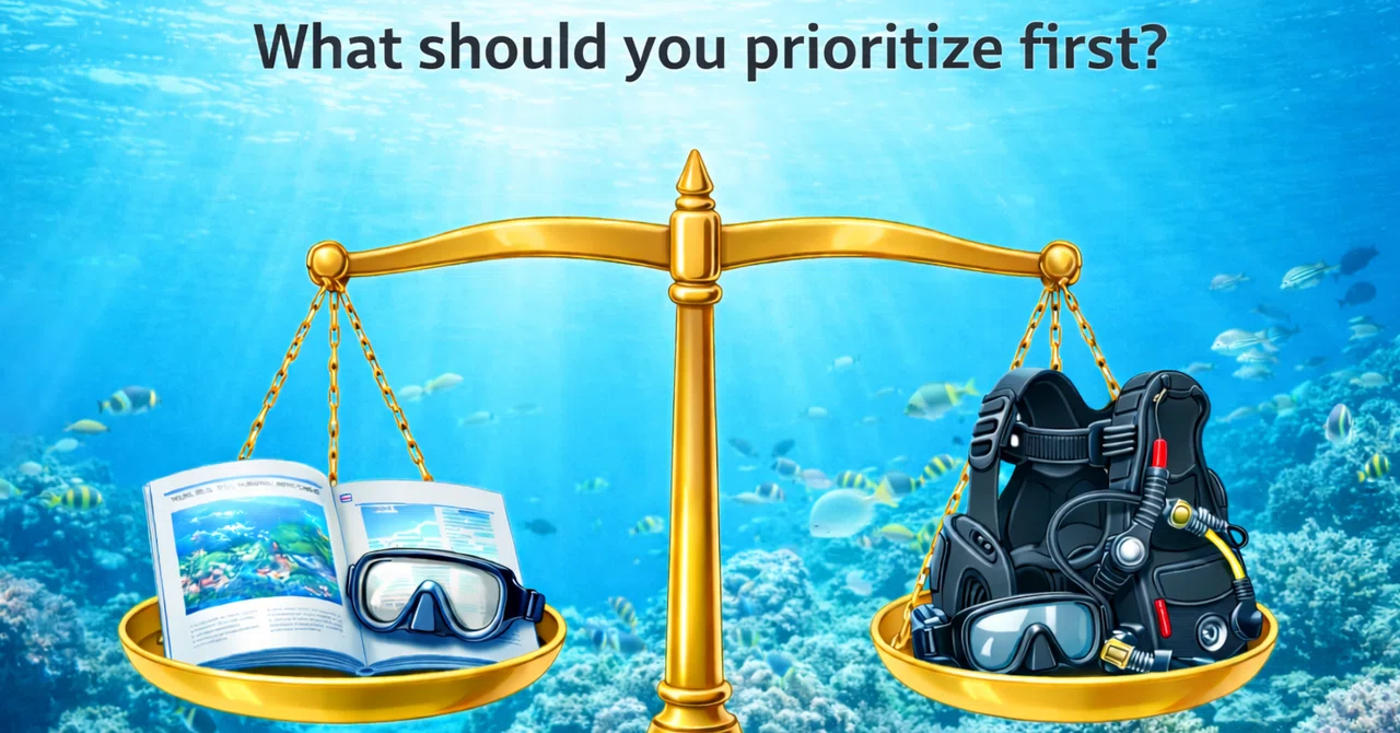 Why Buying Equipment First in Diving Courses Is Dangerous | The ...