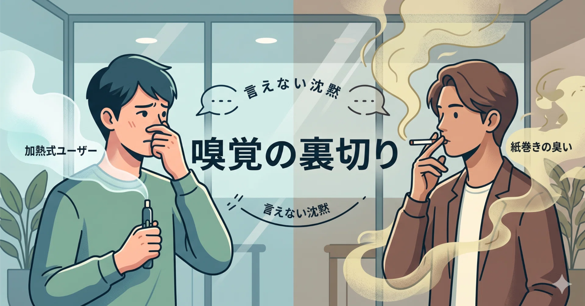 The Betrayal of the Sense of Smell: The Structural Reason Why People Who  Switch to Heated Tobacco Cannot Say 'Cigarettes Stink'｜ロドリゴエルナンデス
